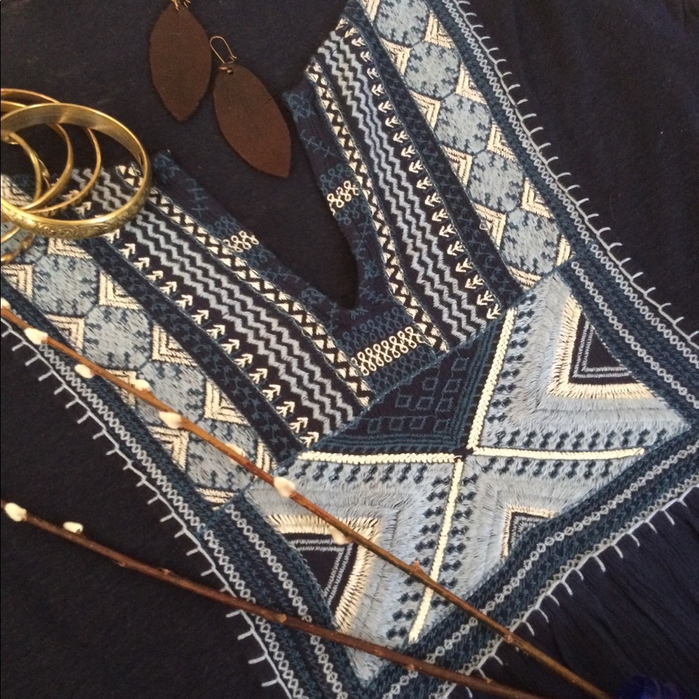 Lucky brand boho shirt